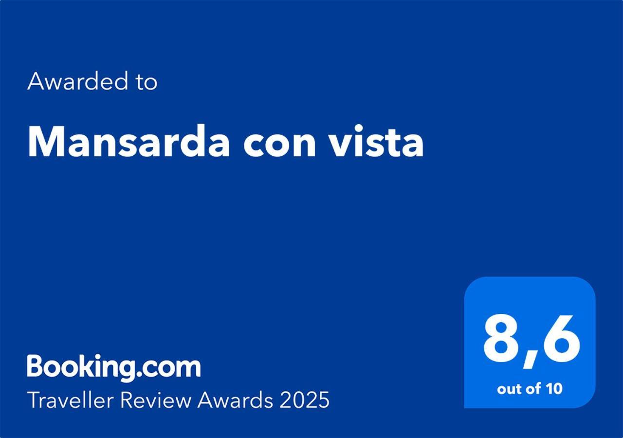 Apartamento Mansarda Con Vista Giustino Exterior foto